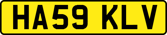 HA59KLV