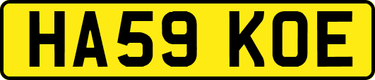 HA59KOE
