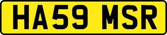 HA59MSR