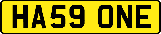 HA59ONE