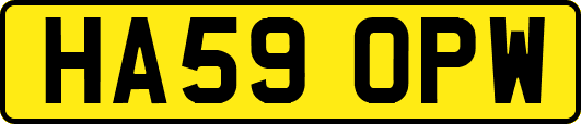 HA59OPW