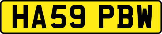 HA59PBW