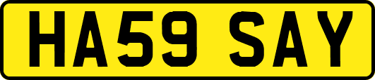 HA59SAY