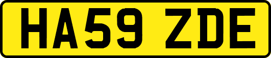 HA59ZDE