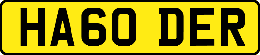 HA60DER