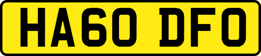 HA60DFO