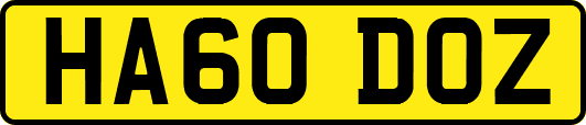 HA60DOZ