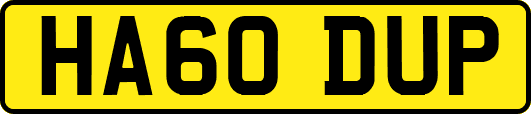 HA60DUP