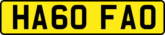 HA60FAO