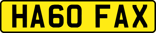 HA60FAX