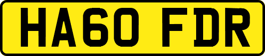 HA60FDR