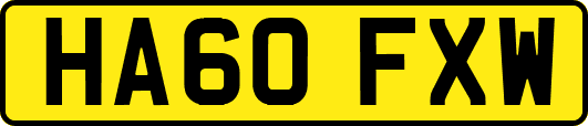 HA60FXW