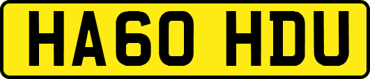 HA60HDU