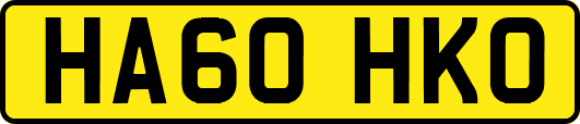 HA60HKO