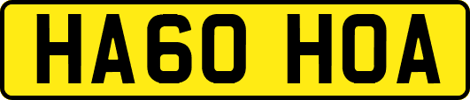 HA60HOA