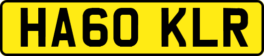 HA60KLR
