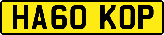 HA60KOP