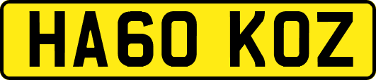HA60KOZ
