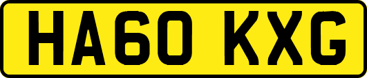 HA60KXG