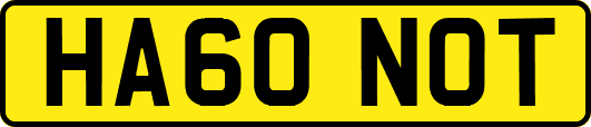 HA60NOT