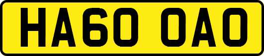 HA60OAO