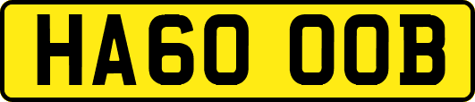 HA60OOB