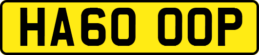 HA60OOP