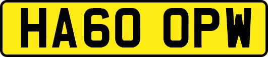 HA60OPW