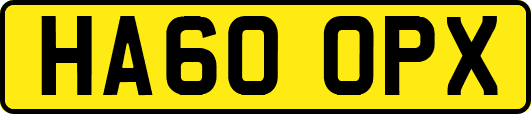 HA60OPX