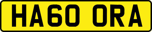 HA60ORA