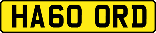 HA60ORD