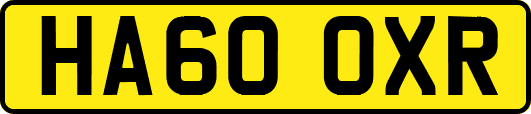 HA60OXR