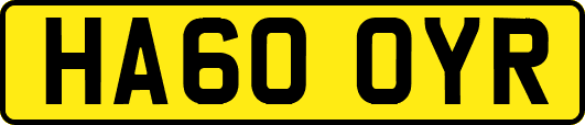 HA60OYR