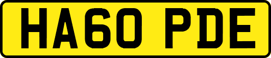 HA60PDE