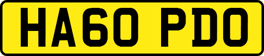 HA60PDO