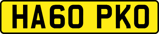 HA60PKO