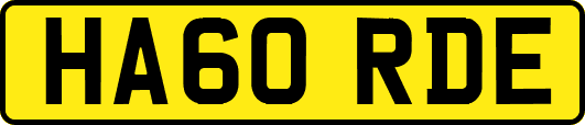 HA60RDE