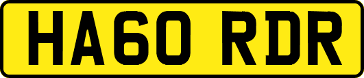 HA60RDR