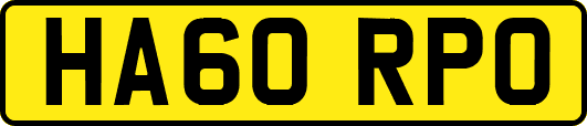 HA60RPO