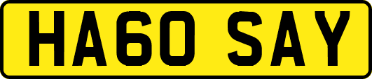 HA60SAY