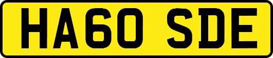 HA60SDE