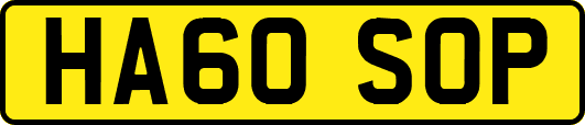 HA60SOP