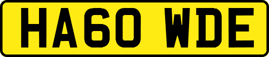 HA60WDE
