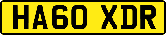 HA60XDR