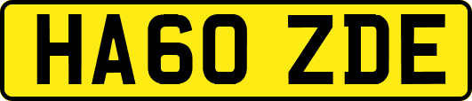 HA60ZDE