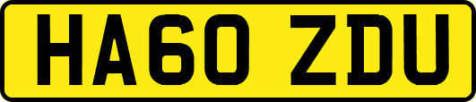 HA60ZDU