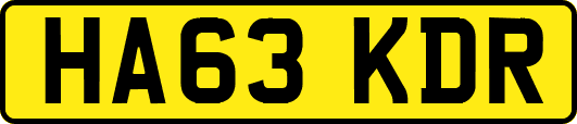 HA63KDR