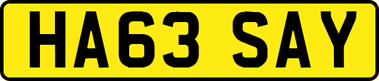 HA63SAY
