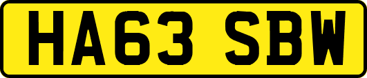HA63SBW