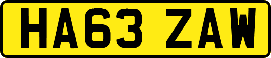 HA63ZAW